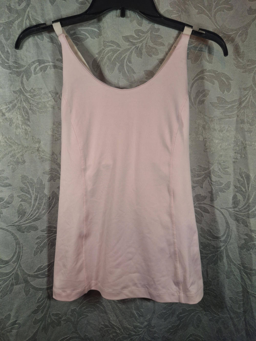 Tek Gear Pale Pink Scoop Neck Camisole Tank Women's M Adjustable Straps